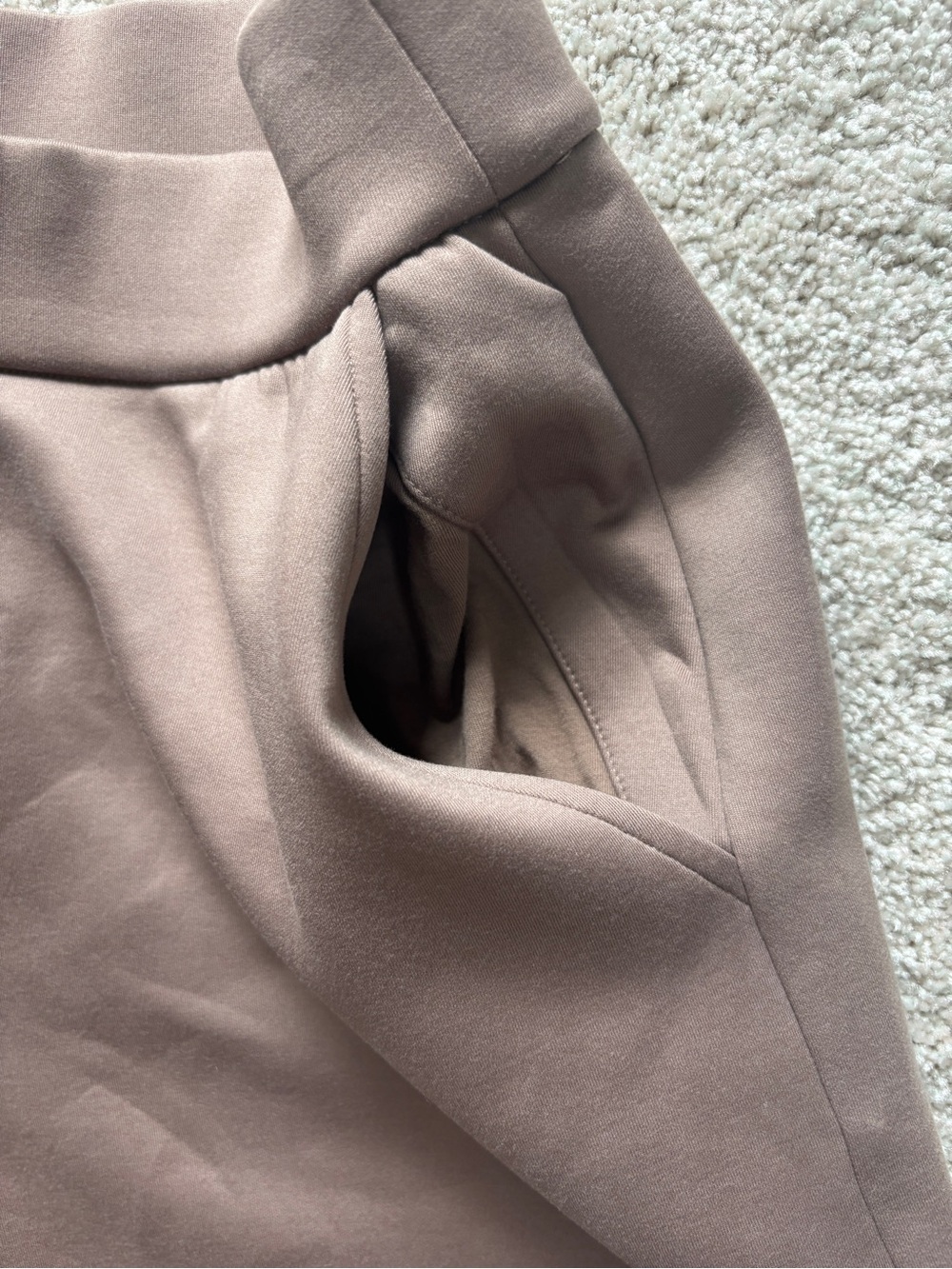 Beyond Yoga In The Flow Wide Leg Pant Taupe size XS - Picture 10 of 13